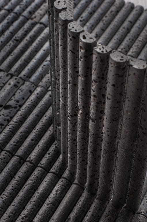 Lava stone flute - sample - Afbeelding 2
