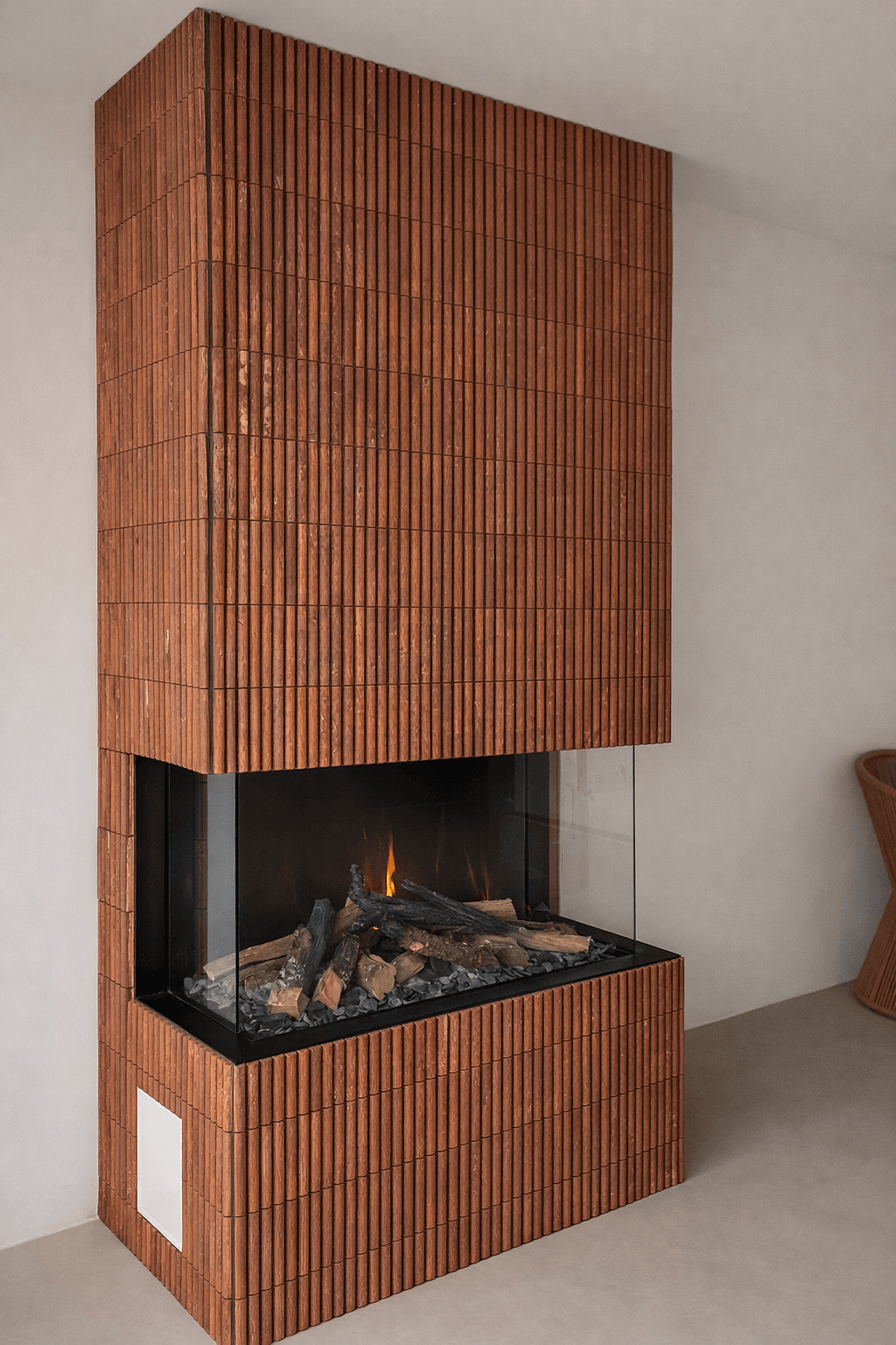 Lulu red travertin - flute - Afbeelding 10