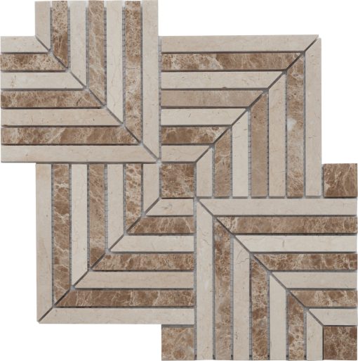 Harlow emperador light marble