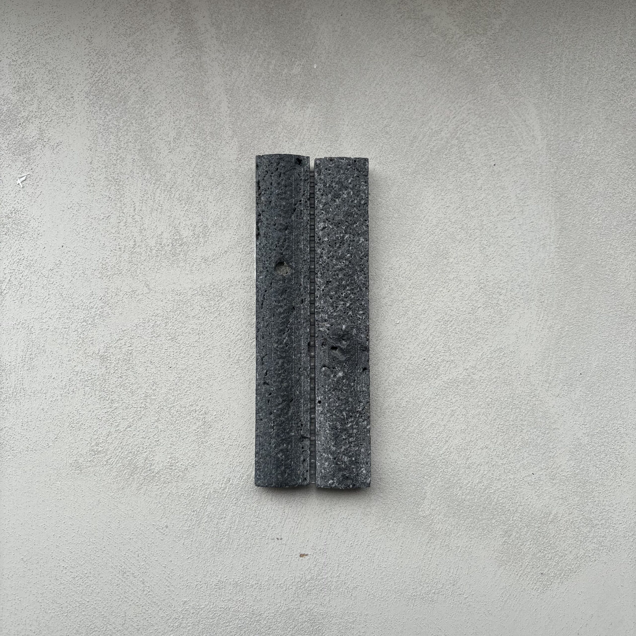 Lava stone triangle - sample