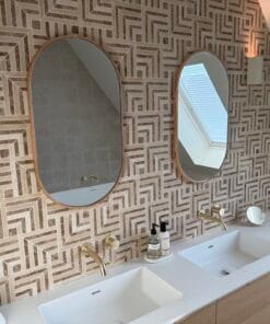 Alternative view of Harlow emperador light marble - sample
