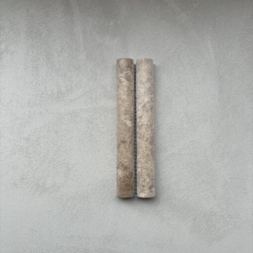 Emperador light marble flute - sample