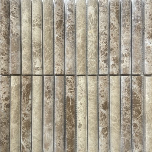 Emperador light marble flute - sample - Afbeelding 2