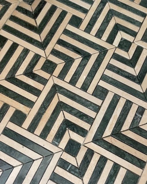 Harlow indian green marble - sample - Afbeelding 4