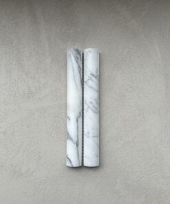 Arabescato marble flute - sample