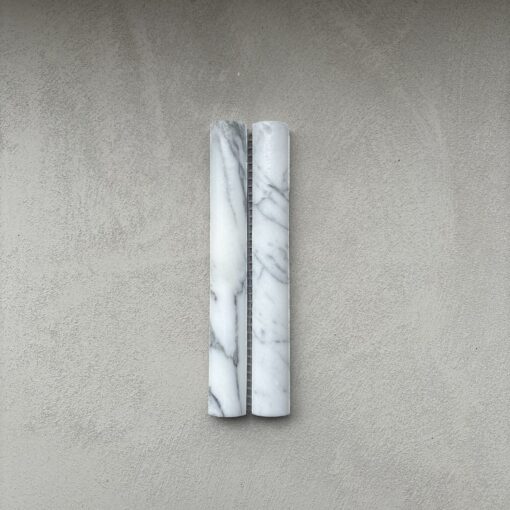 Arabescato marble flute - sample