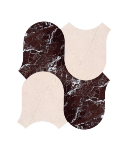 Dune rosa levanto / crema marfil