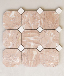 Cleo tea rose / crema marfil