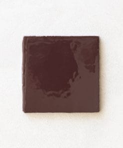 Noma Bakery Tiles - Burnt Wine - 10x10cm