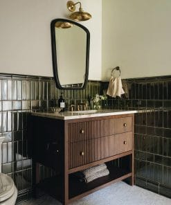 Alternative view of Noma Bakery Tiles - Heritage Green - 20x5cm