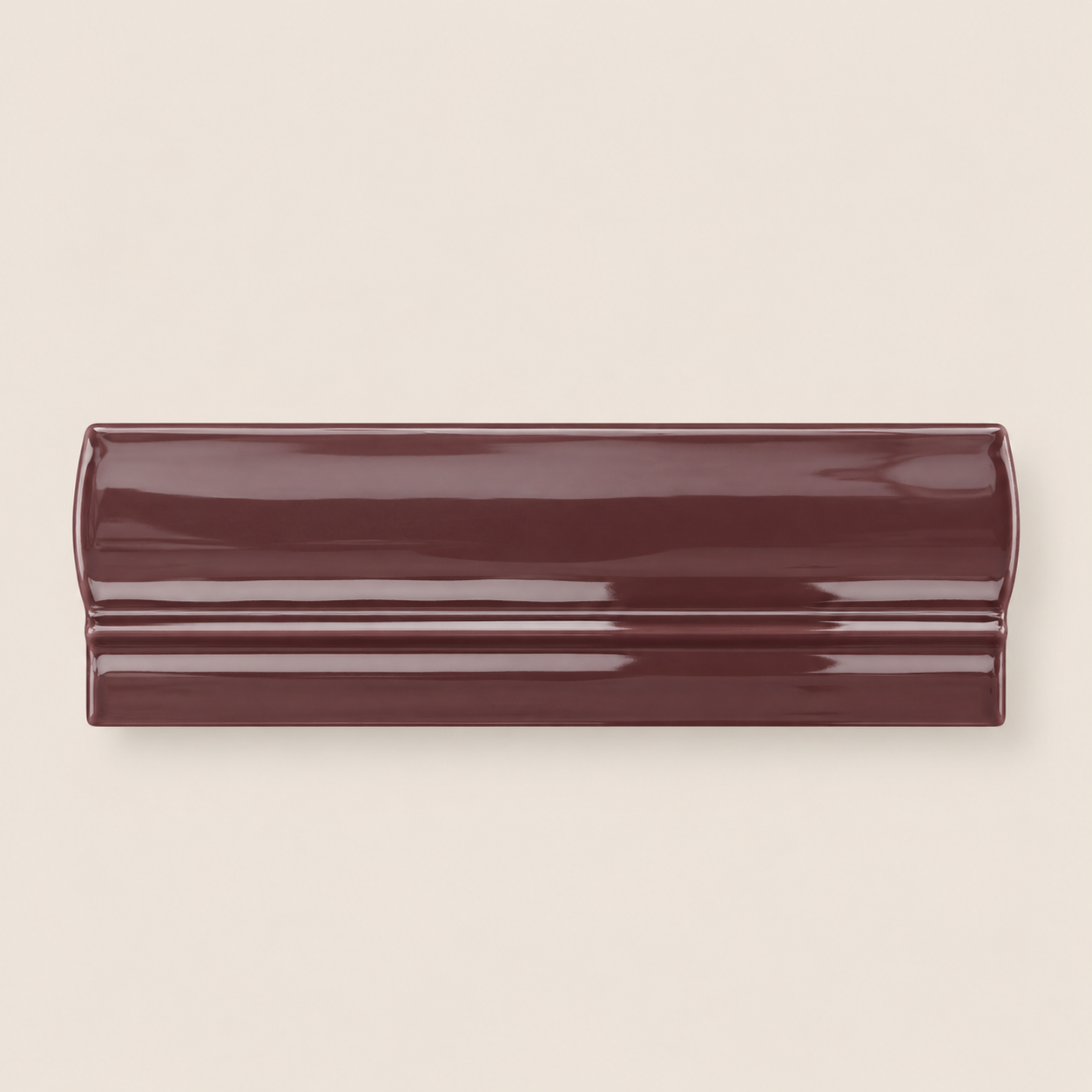 Moldura Classico - Burnt Wine - 5x20cm